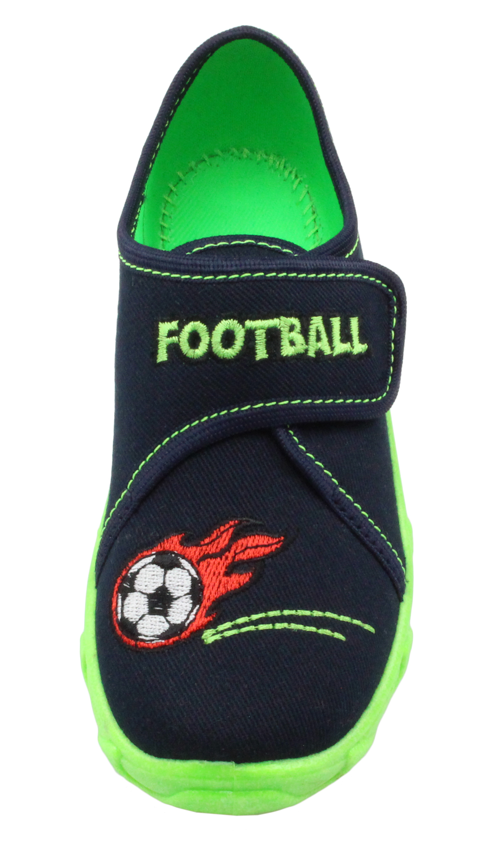 boys football slippers